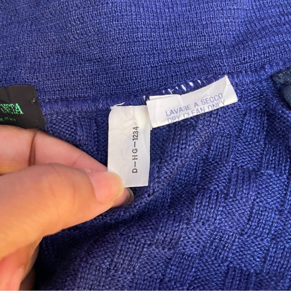 Bottega Veneta Women’s Long Sleeve Blue Cardigan Size S - Picture 11 of 11